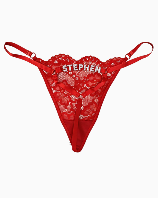 Tiffanya Signature Name Thong