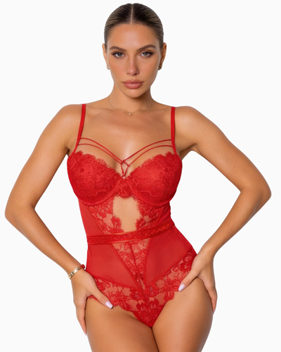 Tiffanya Champagne Bodysuit