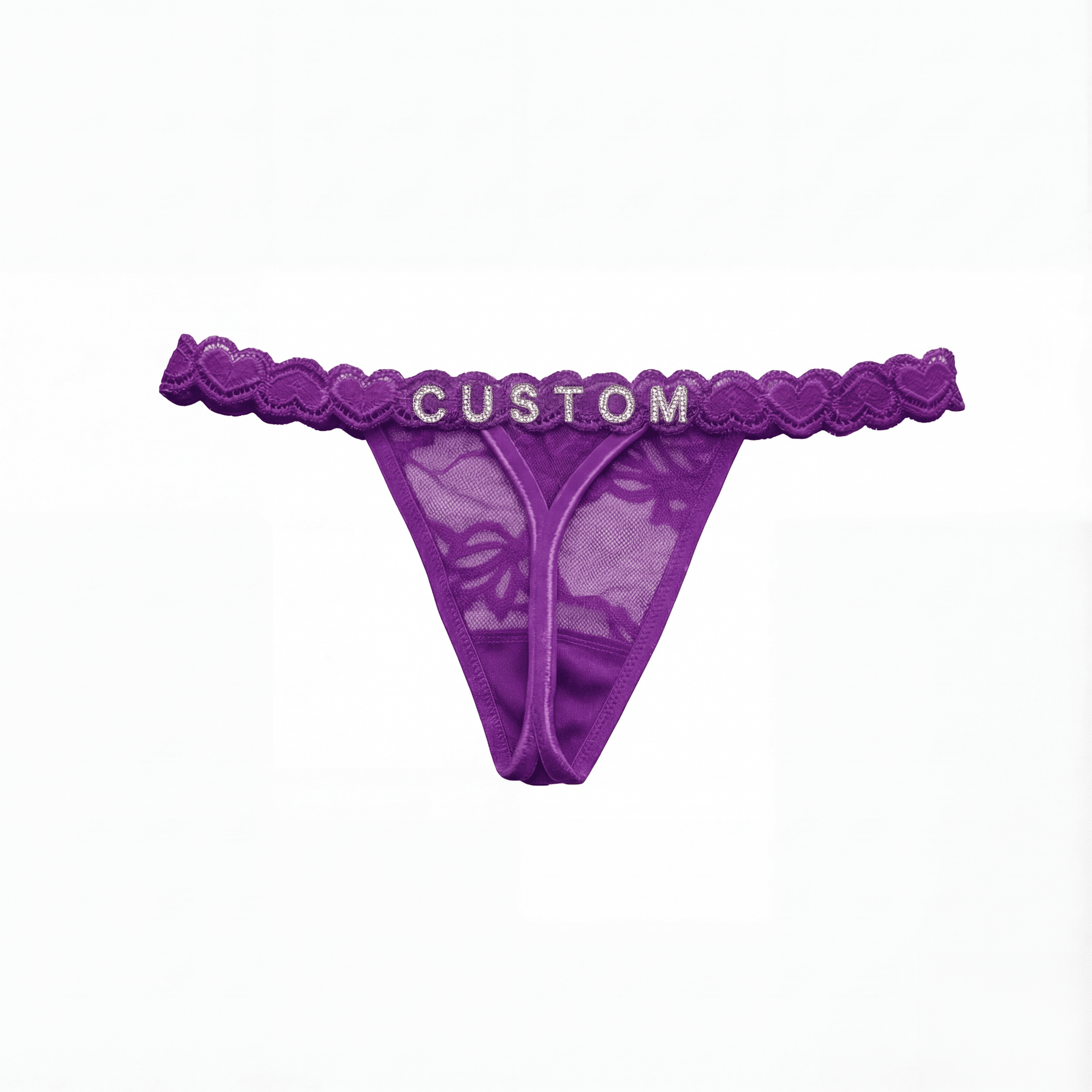 Personalised Thong With Name - Custom Lingerie - Tiffanya Store