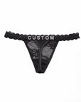 Personalised Thong With Name - Custom Lingerie - Tiffanya Store