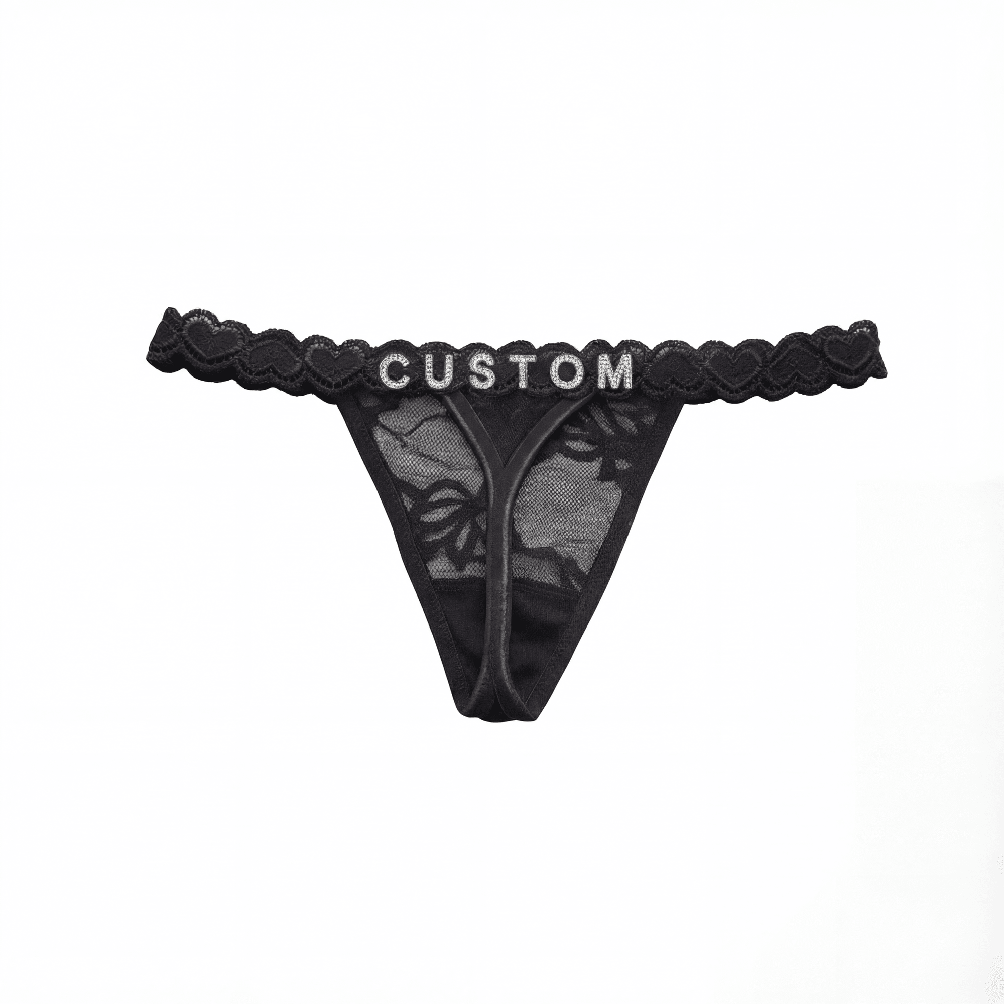 Personalised Thong With Name - Custom Lingerie - Tiffanya Store