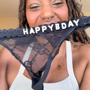 Personalise my thong