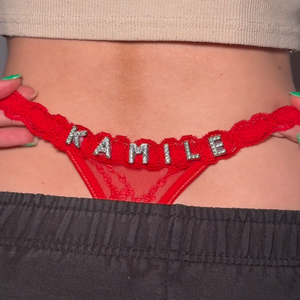 Personalise my thong