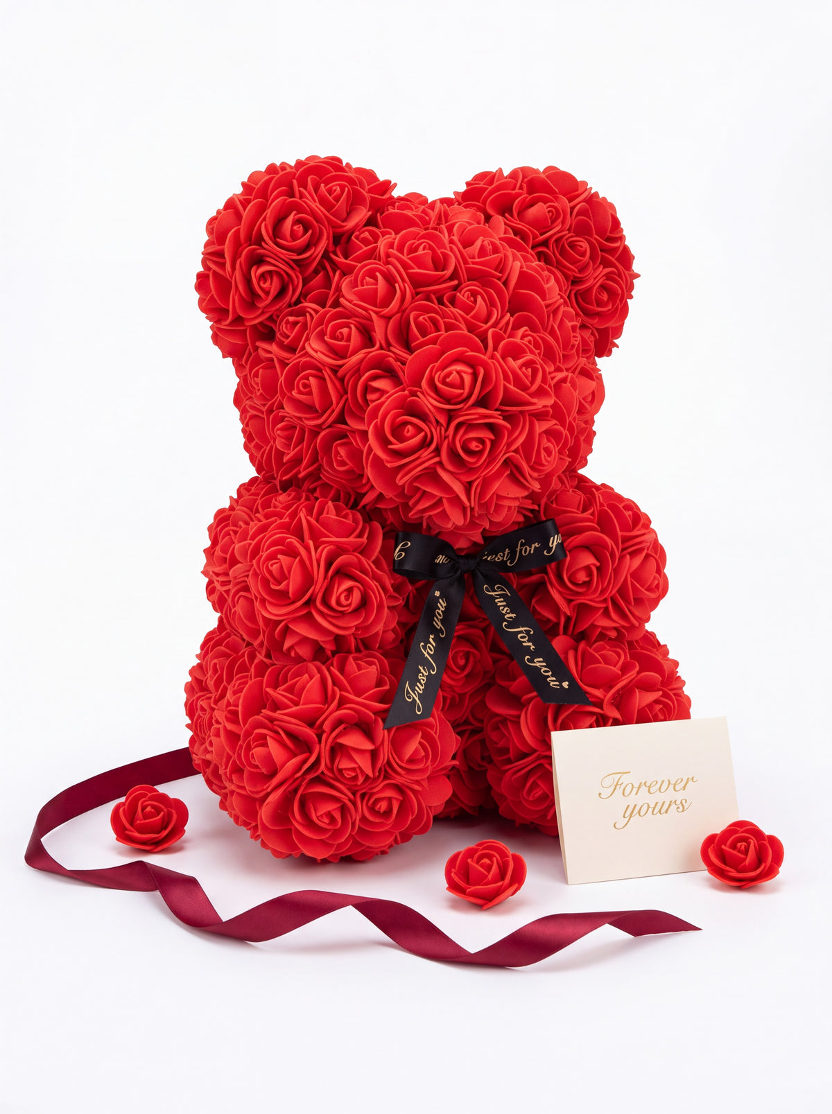 Tiffanya Forever Rose Bear - Sexy Red - Tiffanya Store